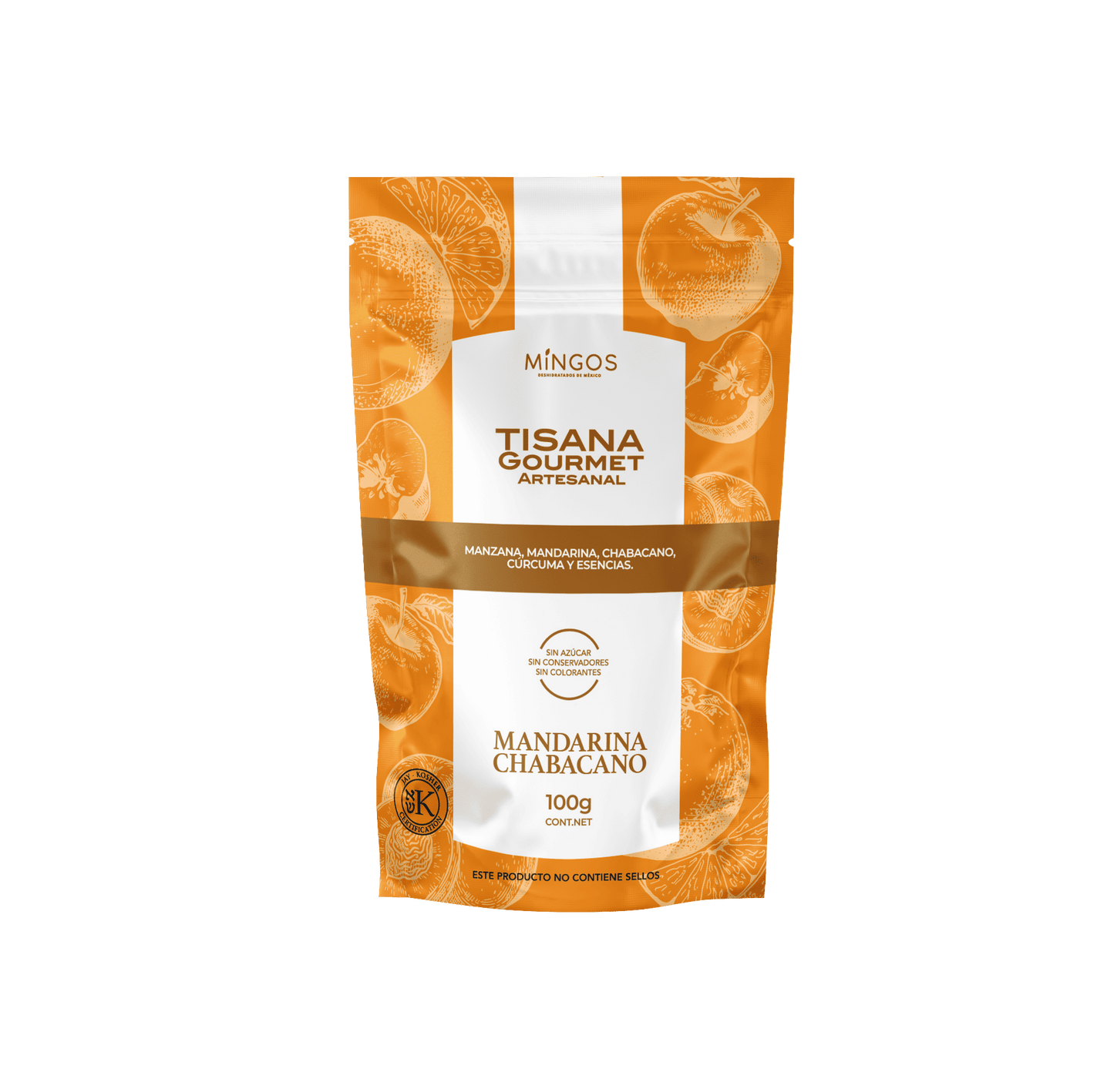 TISANA MINGOS MANDARINA CHABACANO 100 GR