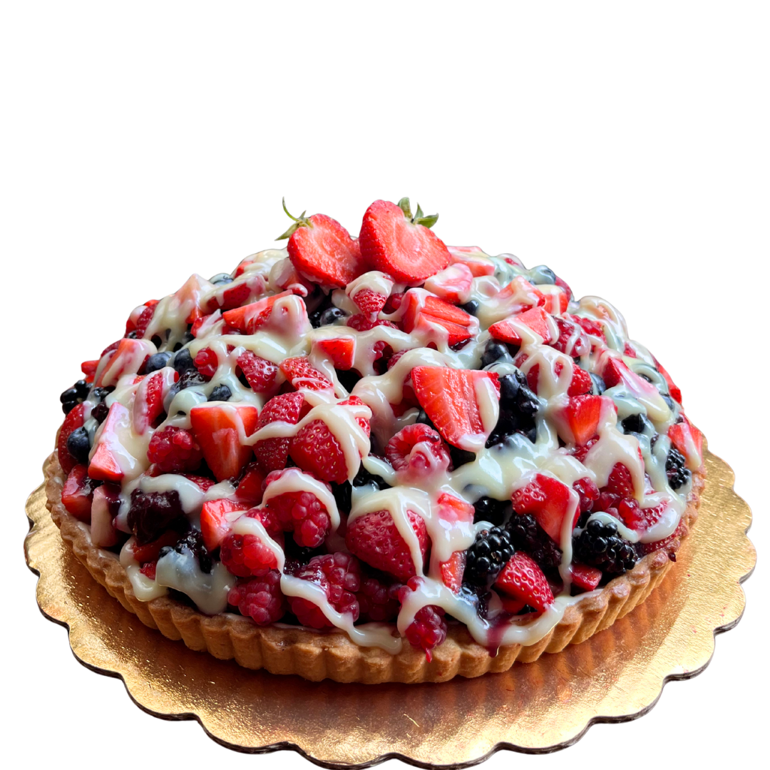 TARTA FRUTAS ROJAS FAMILIAR PZ