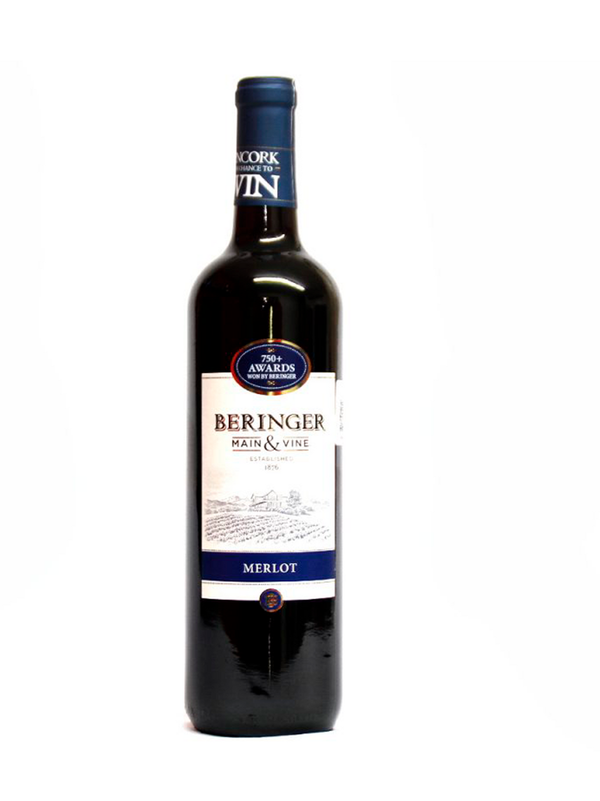 VT BERINGER V MERLOT 750 ML