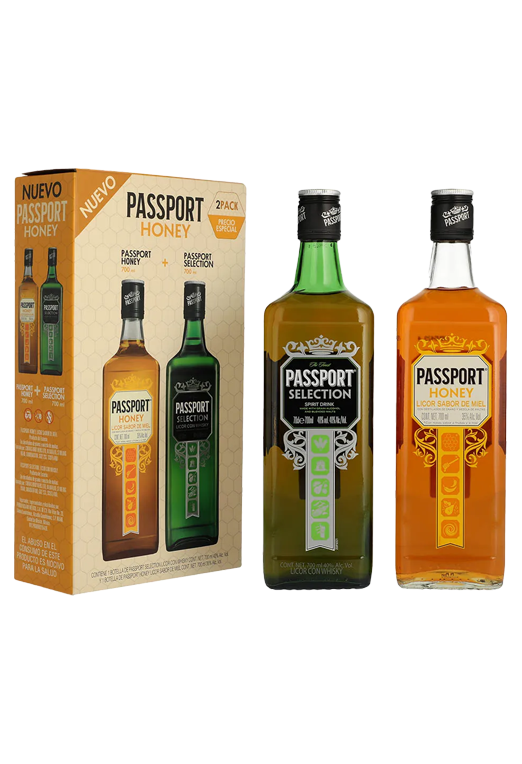 WHISKY PASSPORT HONEY 2 PACK