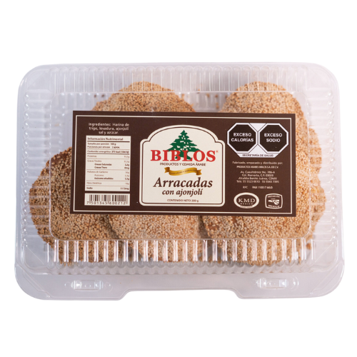 PAN BIBLOS ARRACADAS AJONJOLI 200 GR