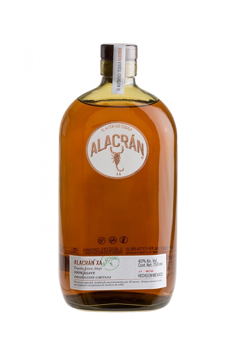 TEQUILA ALACRAN EXTRA AÑEJO
