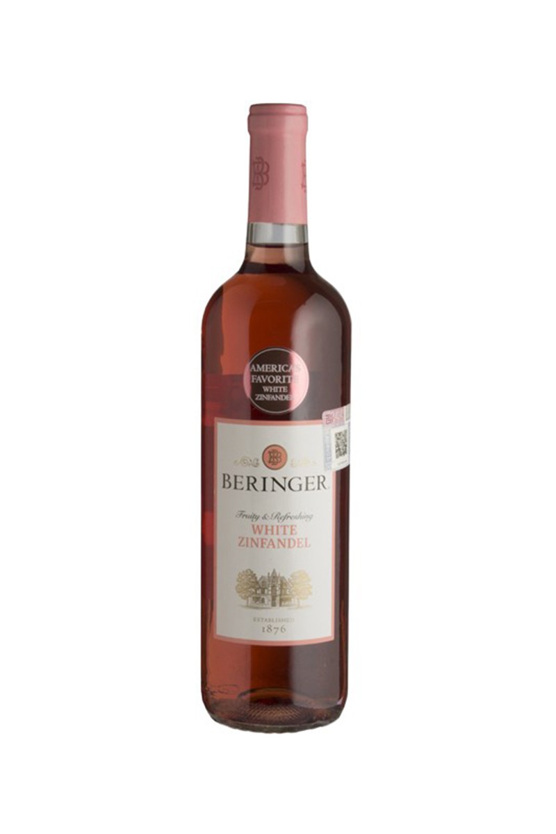 VR BERINGER WHITE ZINFANDEL 750 ML
