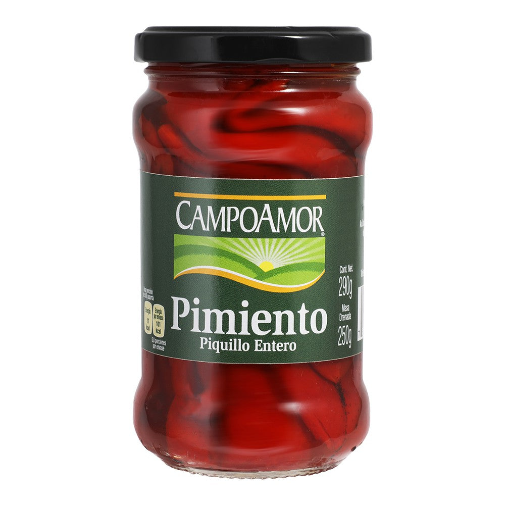 PIMIENTO CAMPOAMOR PIQUILLO ENTERO 290 GR