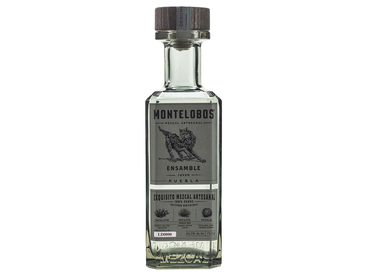 MEZCAL MONTELOBOS ENSAMBLE 750 ML