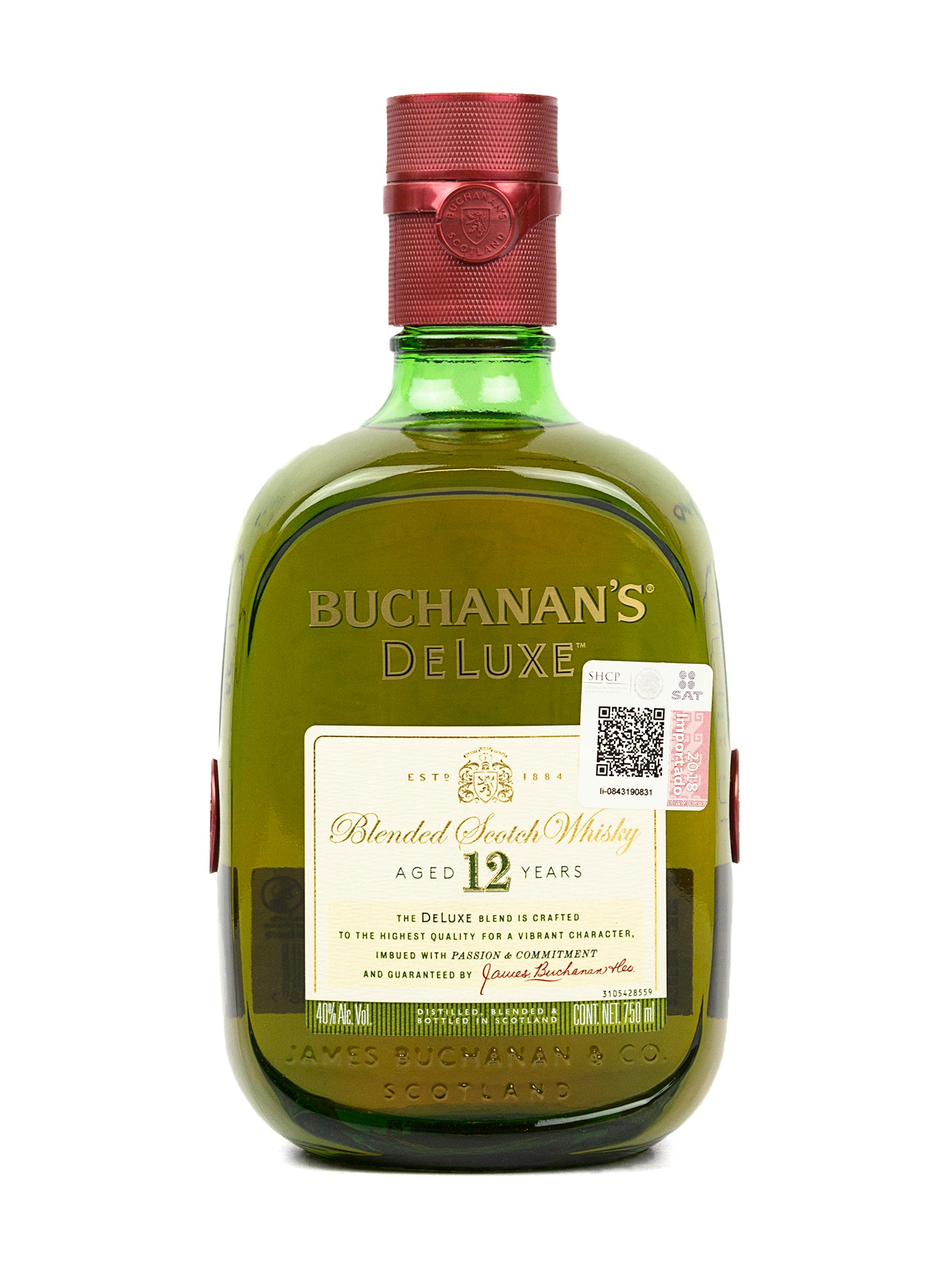 WHISKY BUCHANANS 12 AÑOS 750 ML