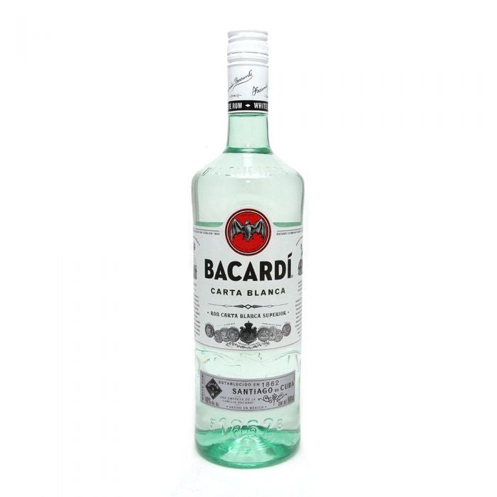 RON BACARDI BLANCO 980 ML
