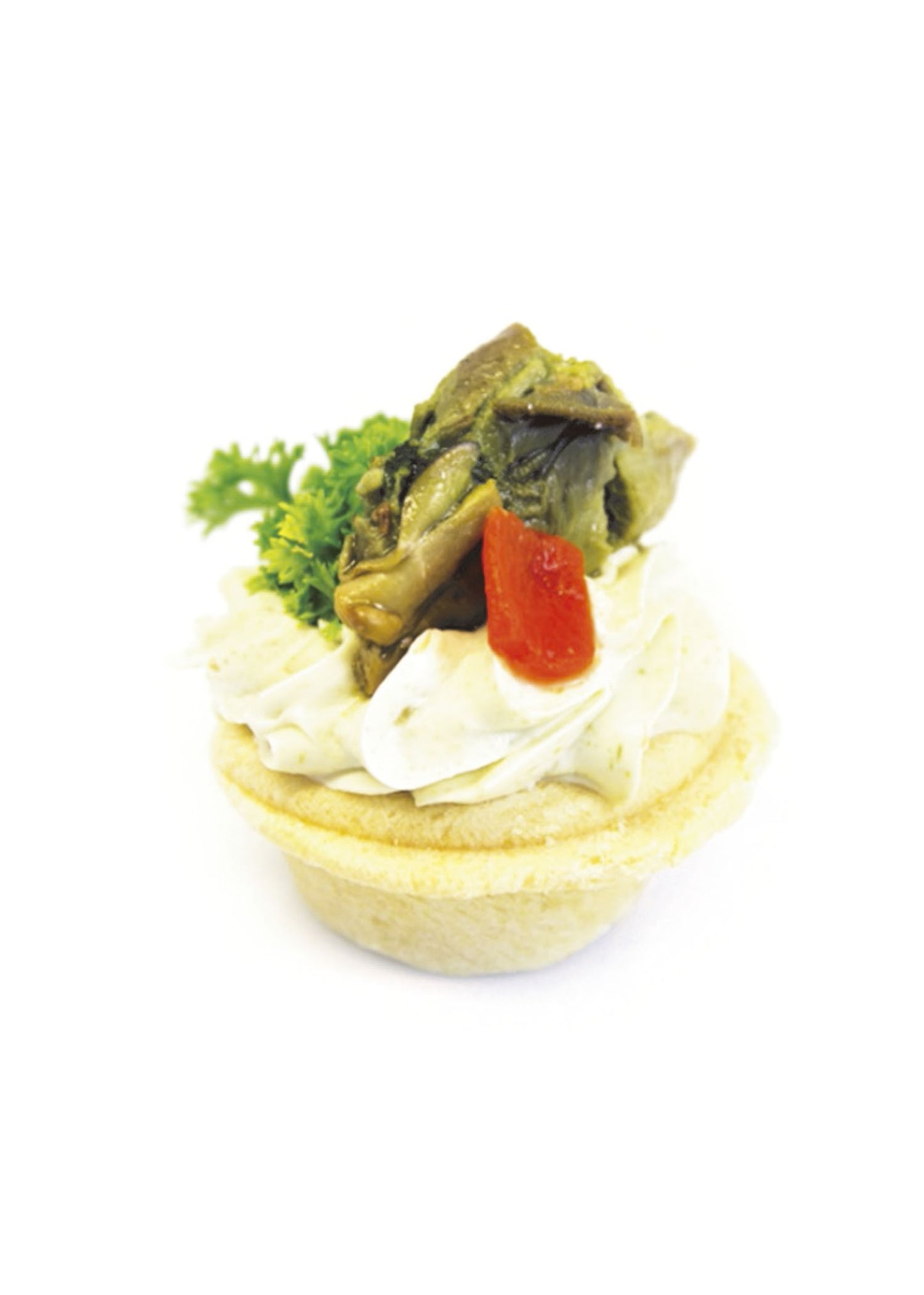 TARTALETA DE OSTIÓN AHUMADO