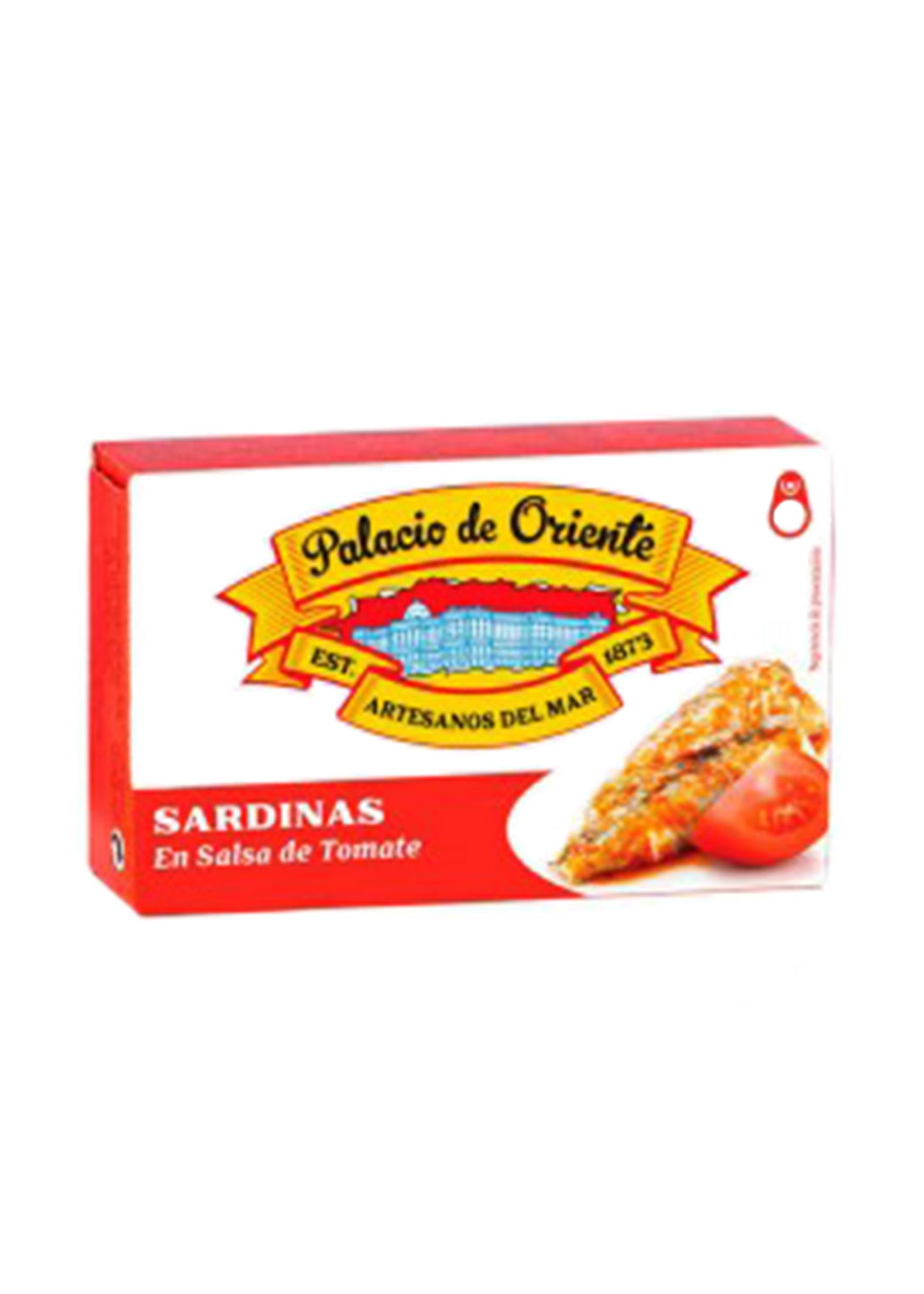 SARDINA PALACIO ORIENTE TOMATE 125 GR