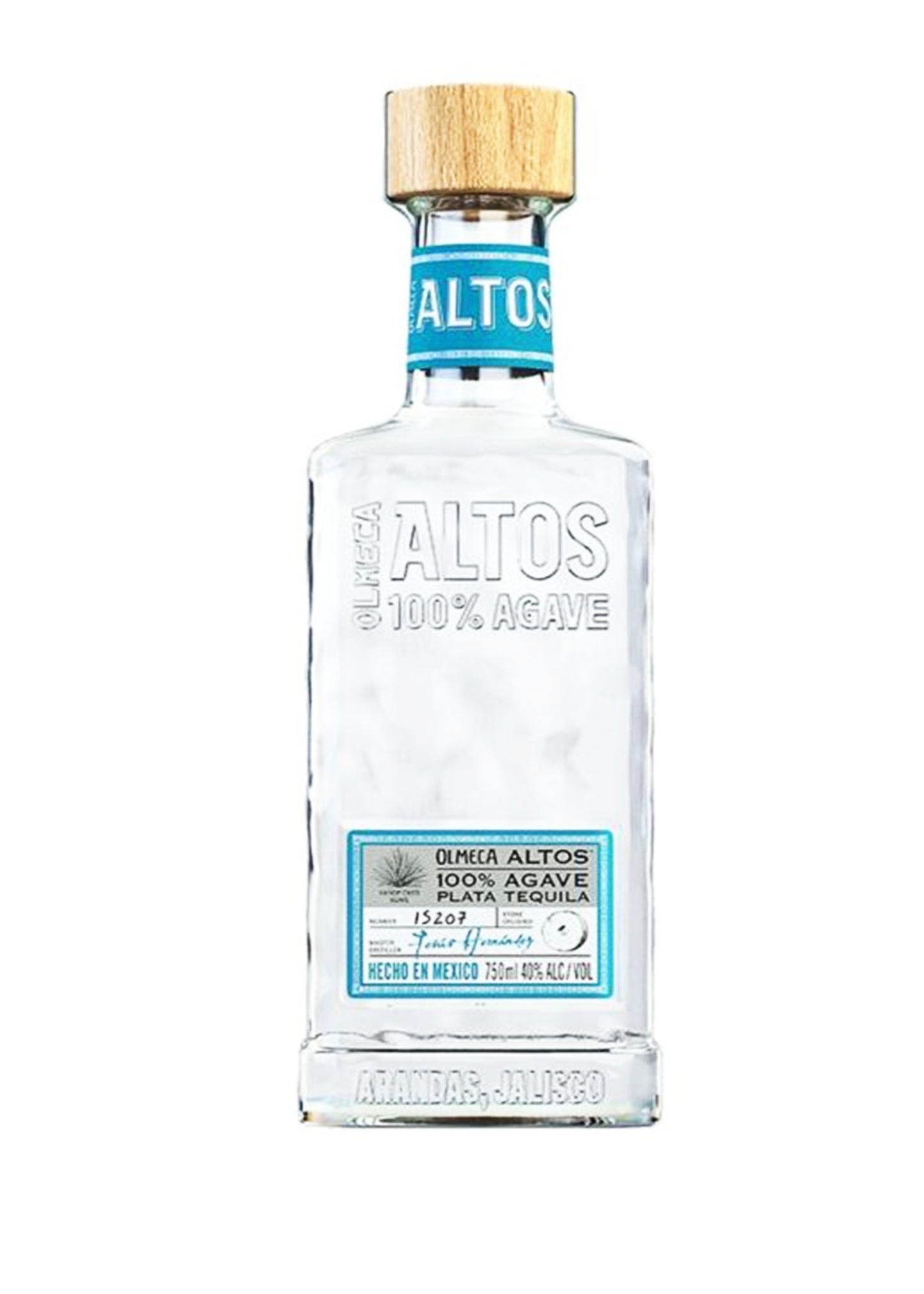 TEQUILA OLMECA ALTOS BLANCO 750 ML