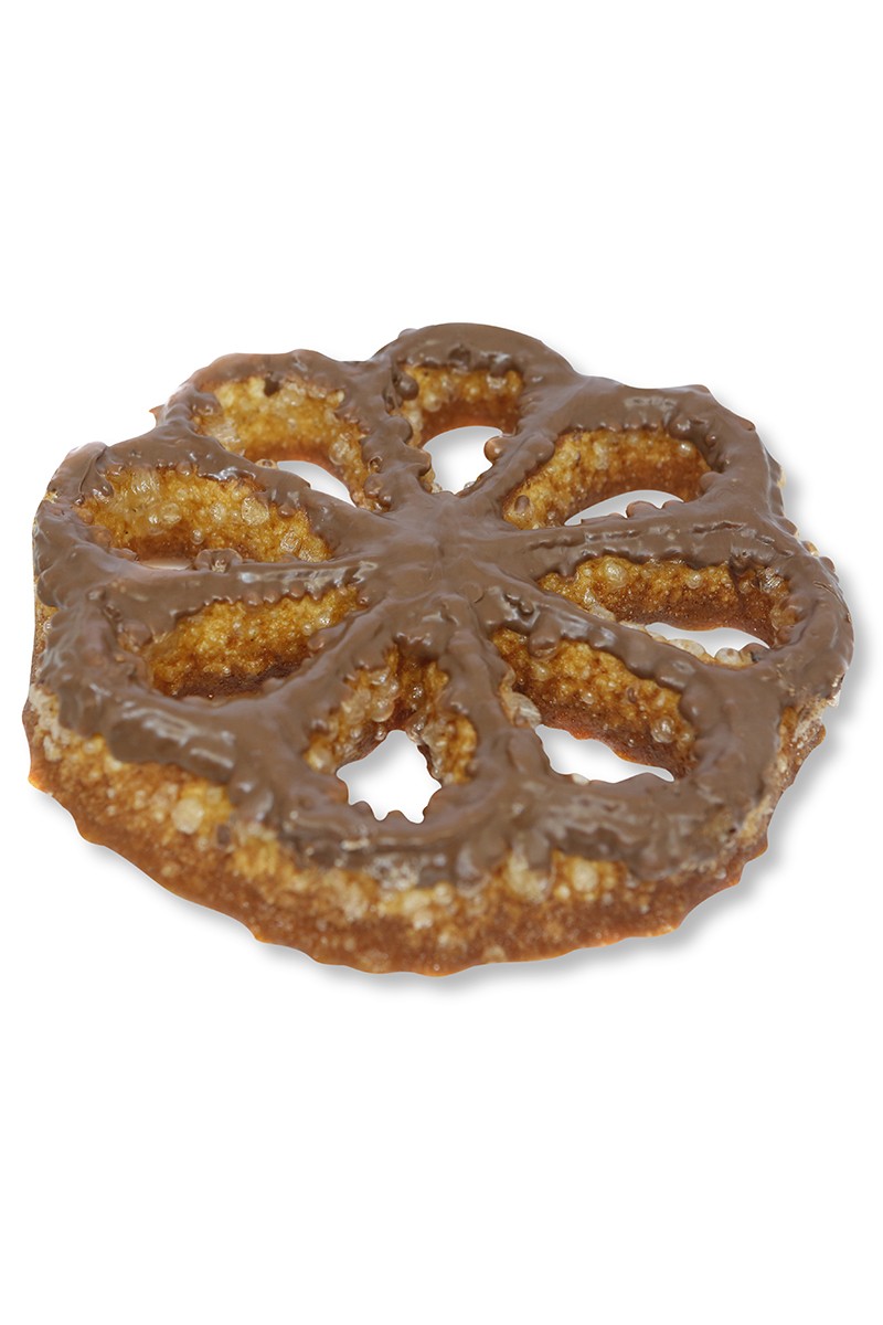 BUÑUELO CON CUBIERTA DE CHOCOLATE