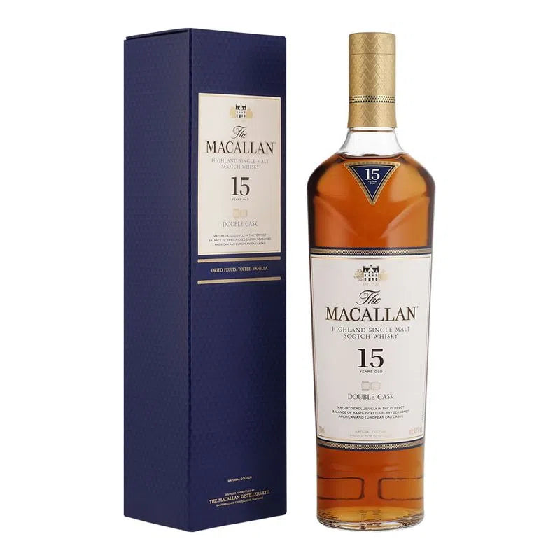 WHISKY MACALLAN 15 ANOS DOUBLE CASK 750 ML