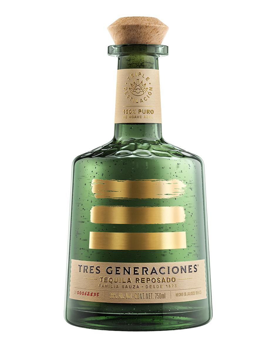 TEQUILA SAUZA TRES GENERACIONES REPOSADO 750 ML