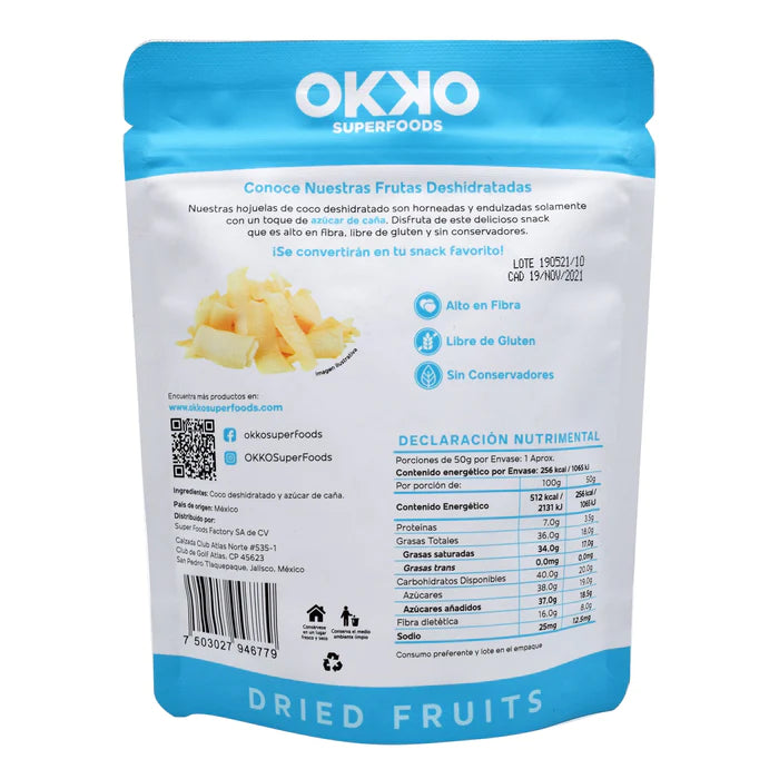 COCO OKKO DESHIDRATADO 50 GR