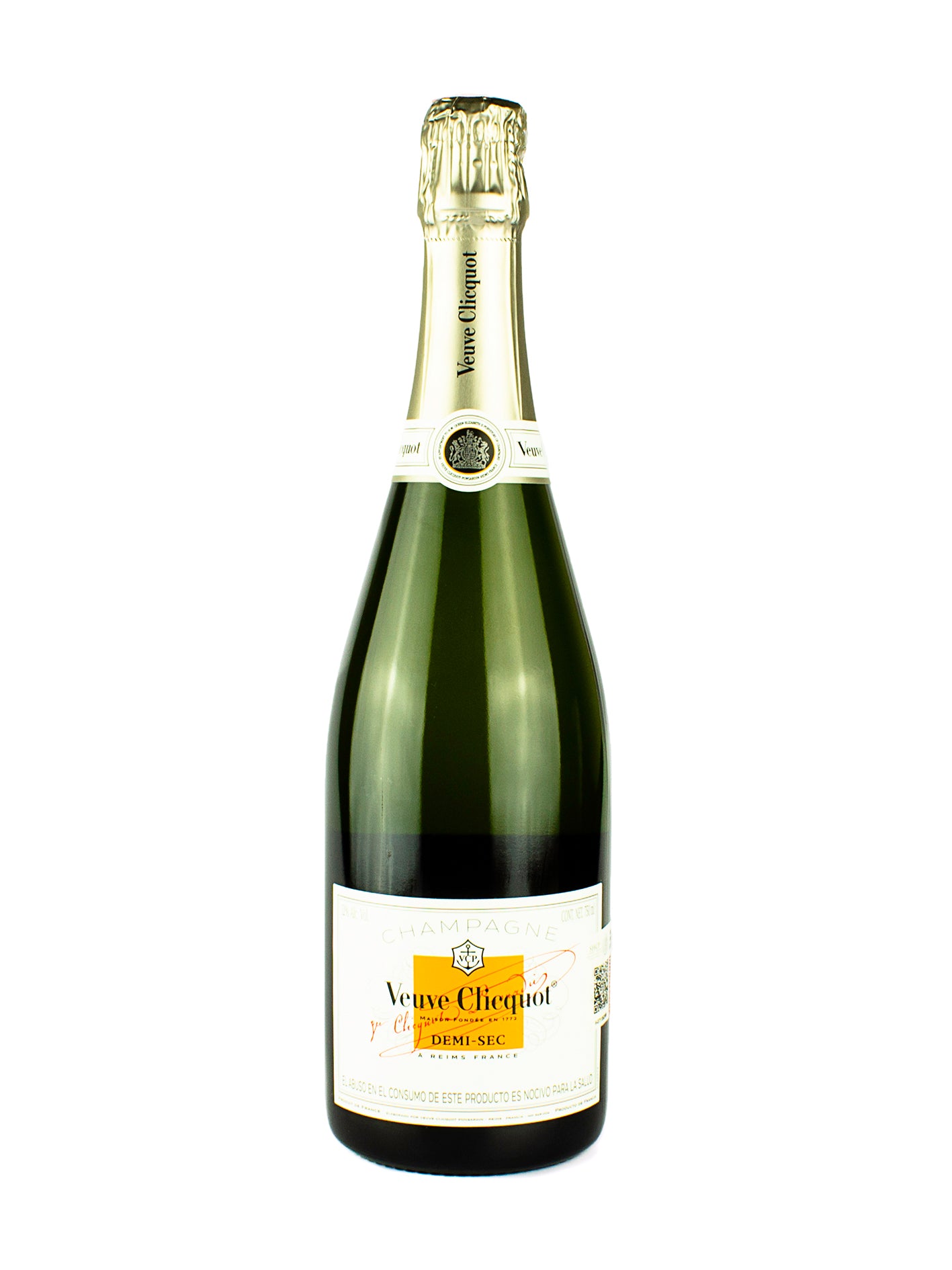 CHAMPAGNE VEUVE CLICQUOT DEMI SEC 750 ML