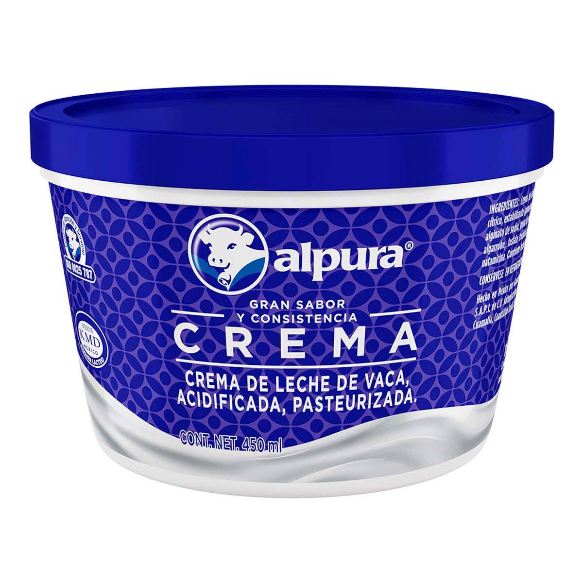 CREMA ALPURA ENTERA 450 ML