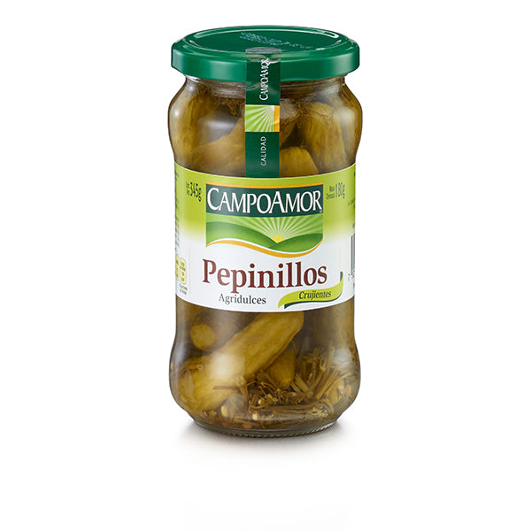 PEPINILLOS CAMPOAMOR AGRIDULCE 345 GR