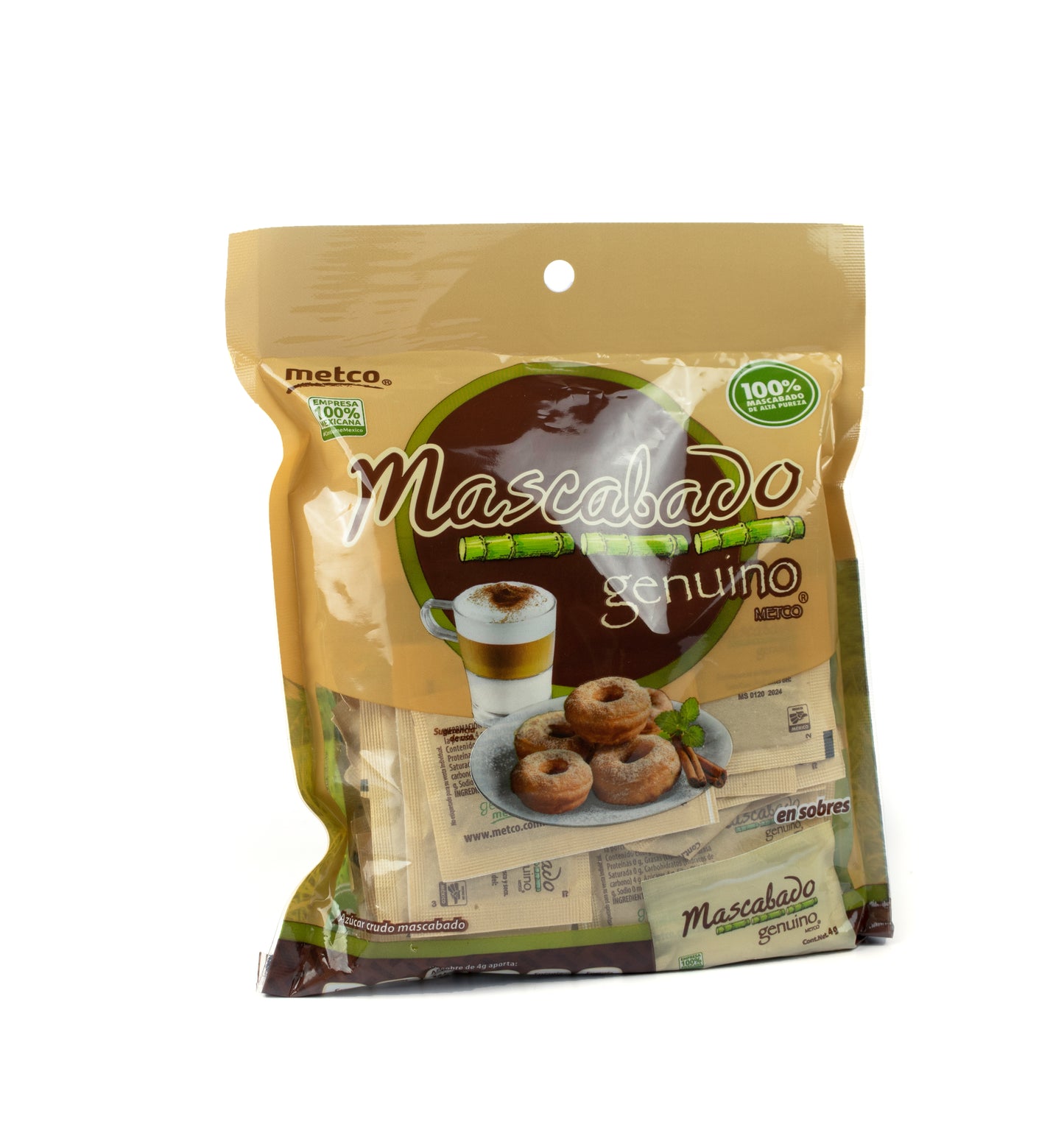 AZUCAR METCO MASCABADO 50 PZ 200 GR