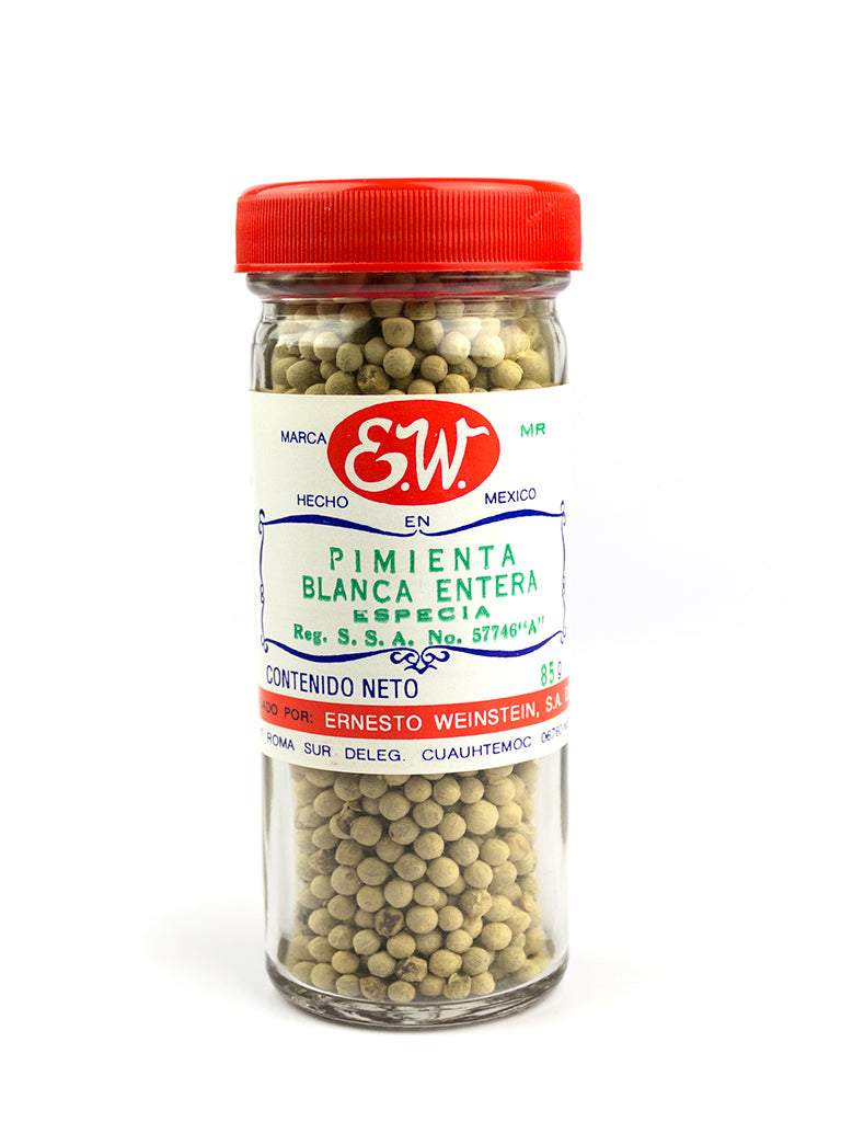 PIMIENTA EW BLANCA ENTERA 85 GR