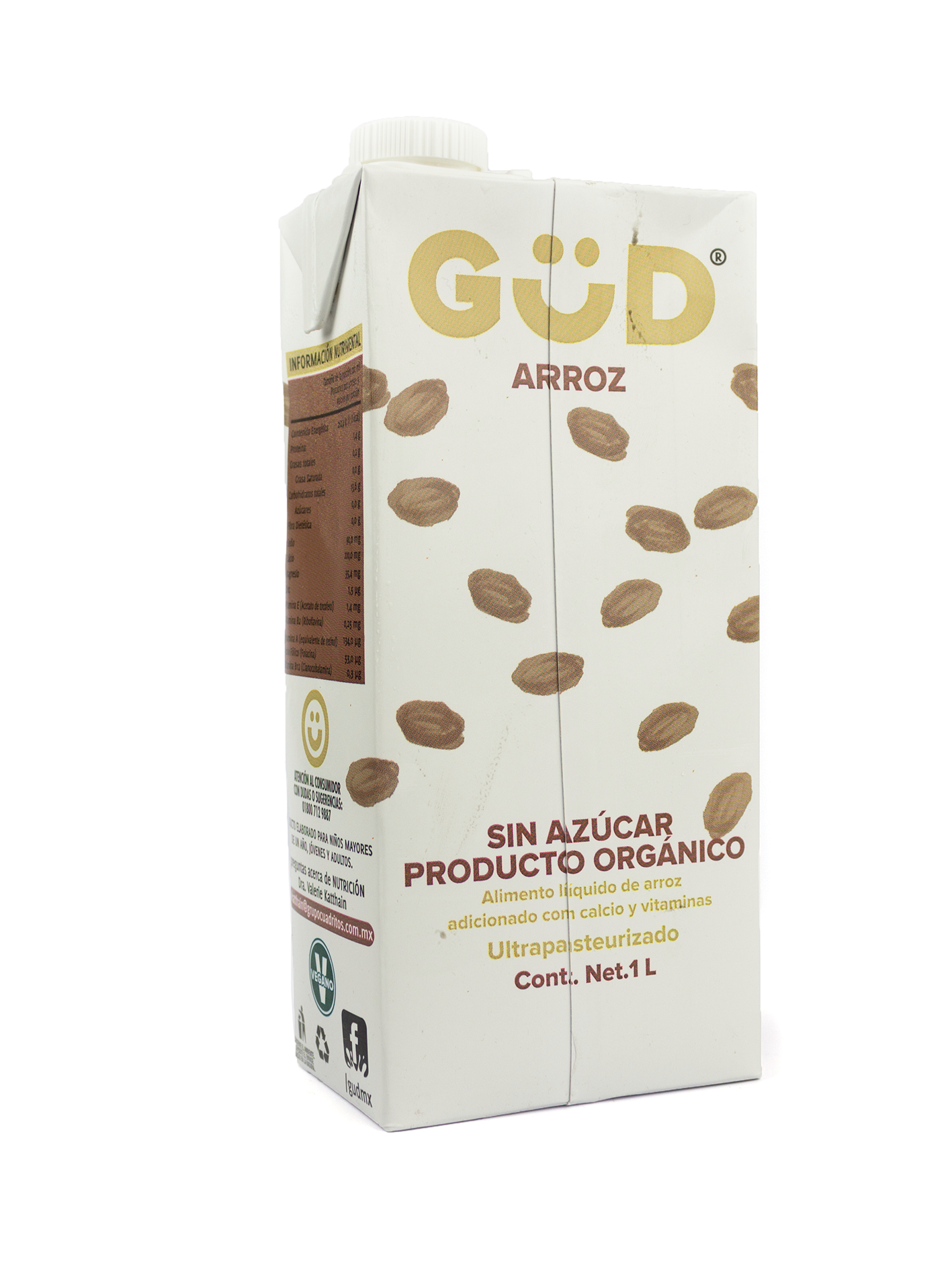 LECHE GUD ARROZ ORGANICO 1000 ML