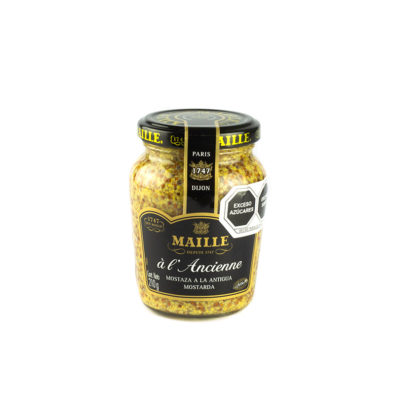 MOSTAZA MAILLE ANTIGUA 210 GR