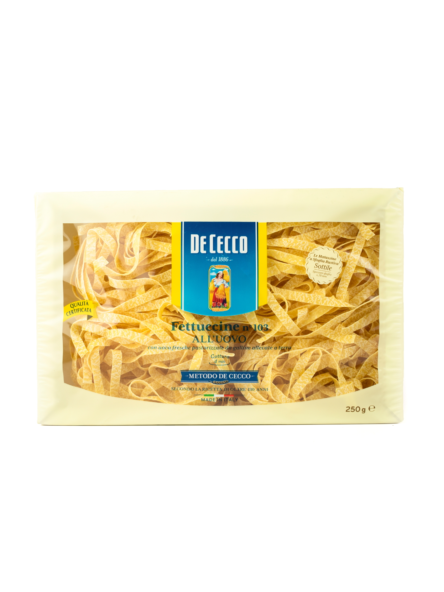 PASTA DE CECCO FETTUCCINE 250 GR