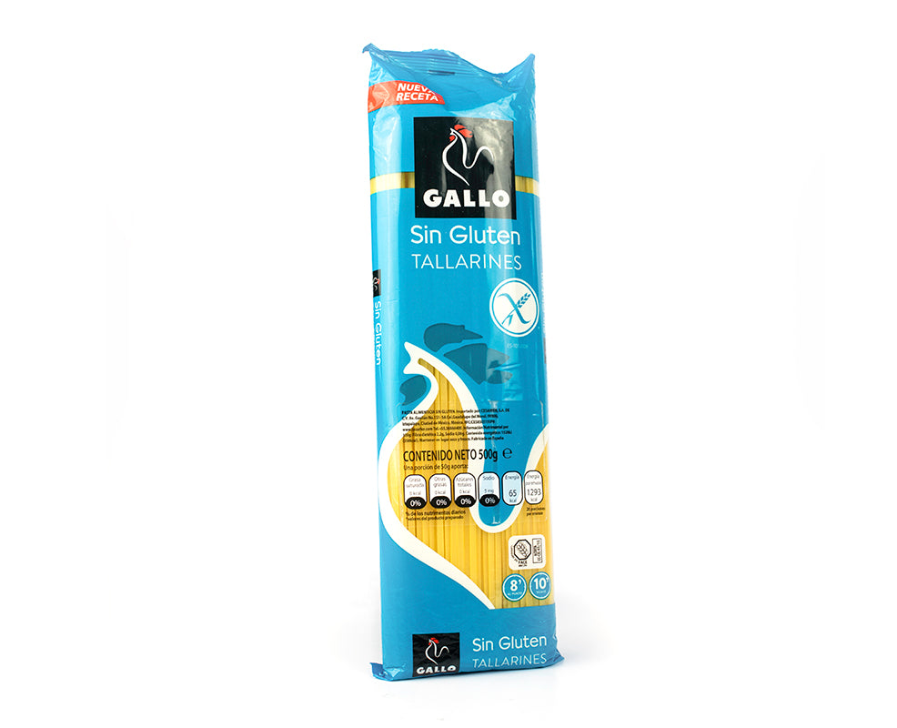 PASTA GALLO SIN GLUTEN TALLARINES 500 GR