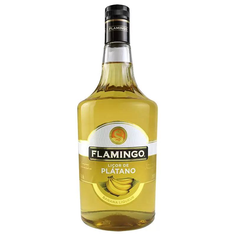 LICOR FLAMINGO PLATANO 1000 ML
