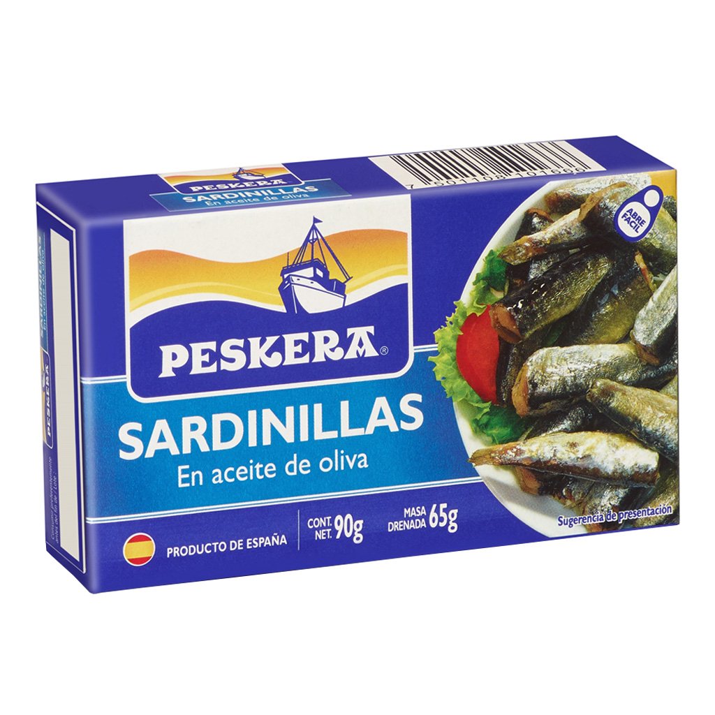 SARDINILLA PESKERA ACEITE OLIVA 90 GR