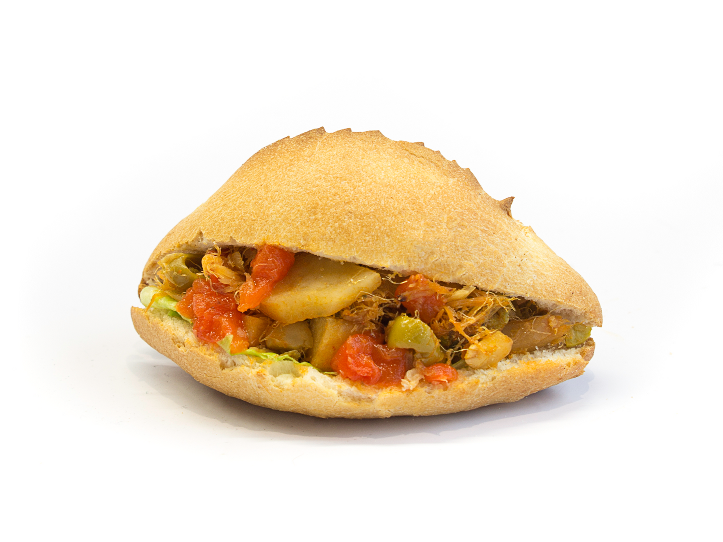 BOCADILLO TORTA DE BACALAO