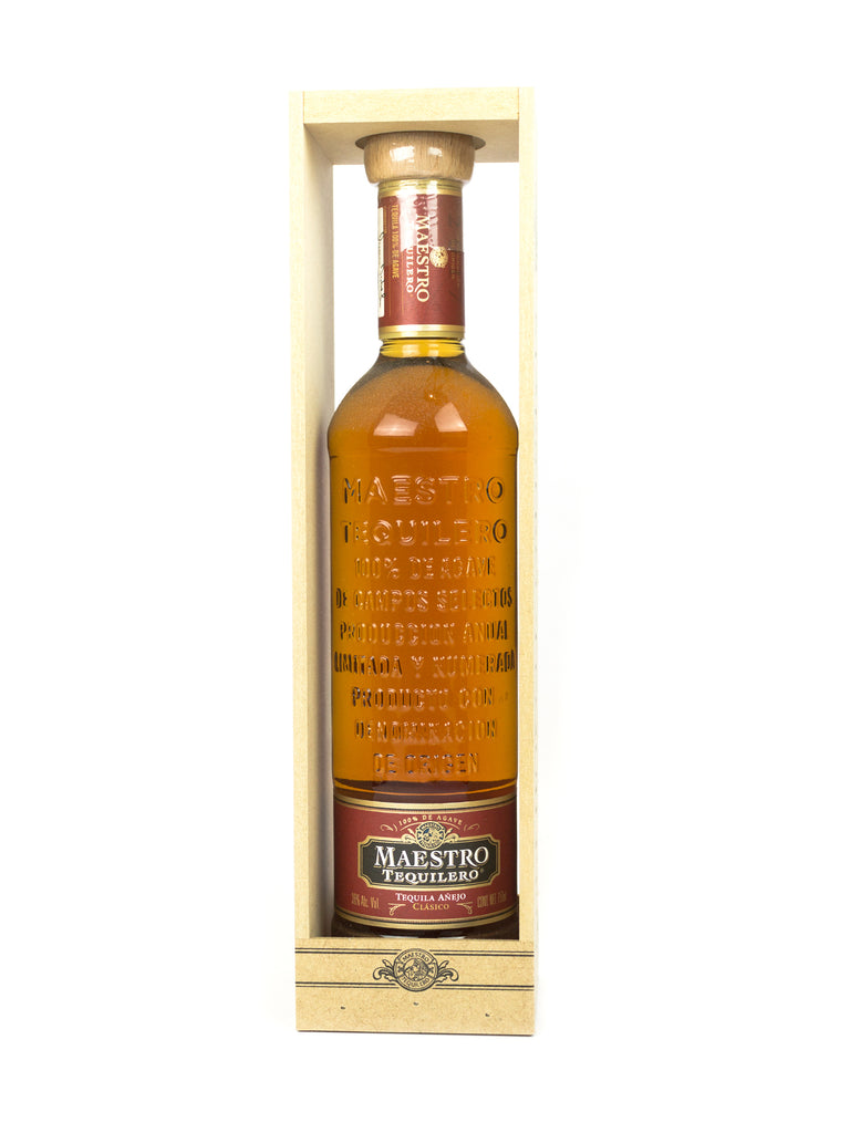 TEQUILA MAESTRO TEQUILERO AÑEJO 750 ML