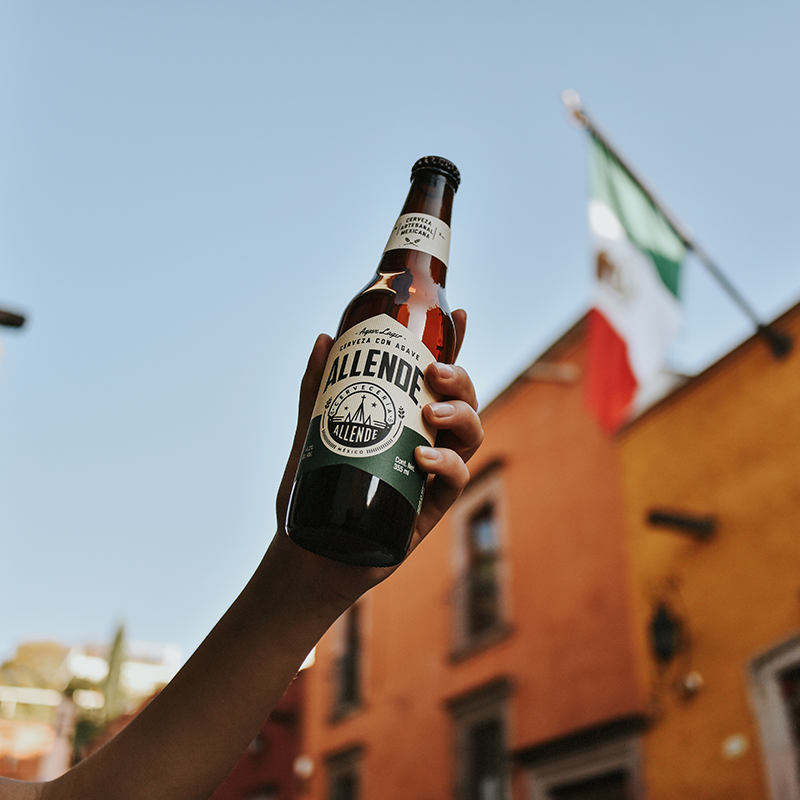 CERVEZA ALLENDE AGAVE LAGER 355 ML