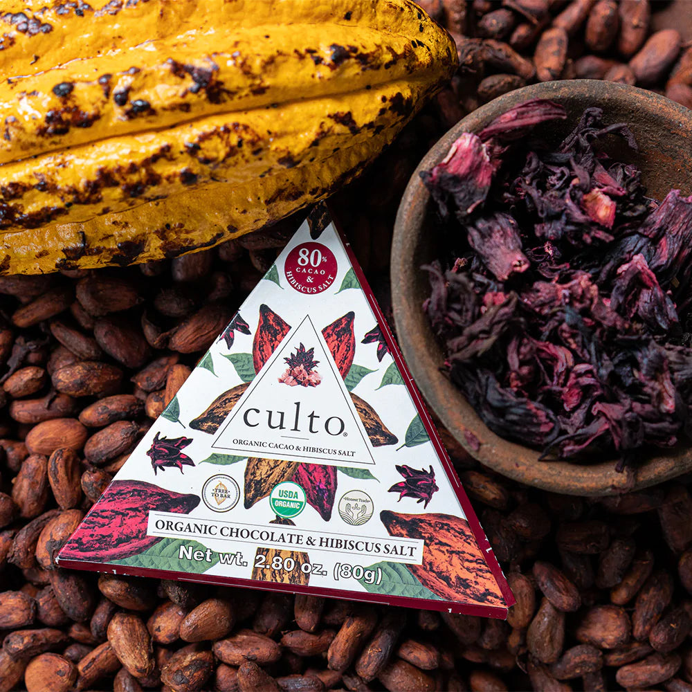 CHOCOLATE CULTO 80% CACAO SAL JAMAICA 80 GR