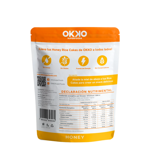 RICE CAKE OKKO HONEY 40 GR