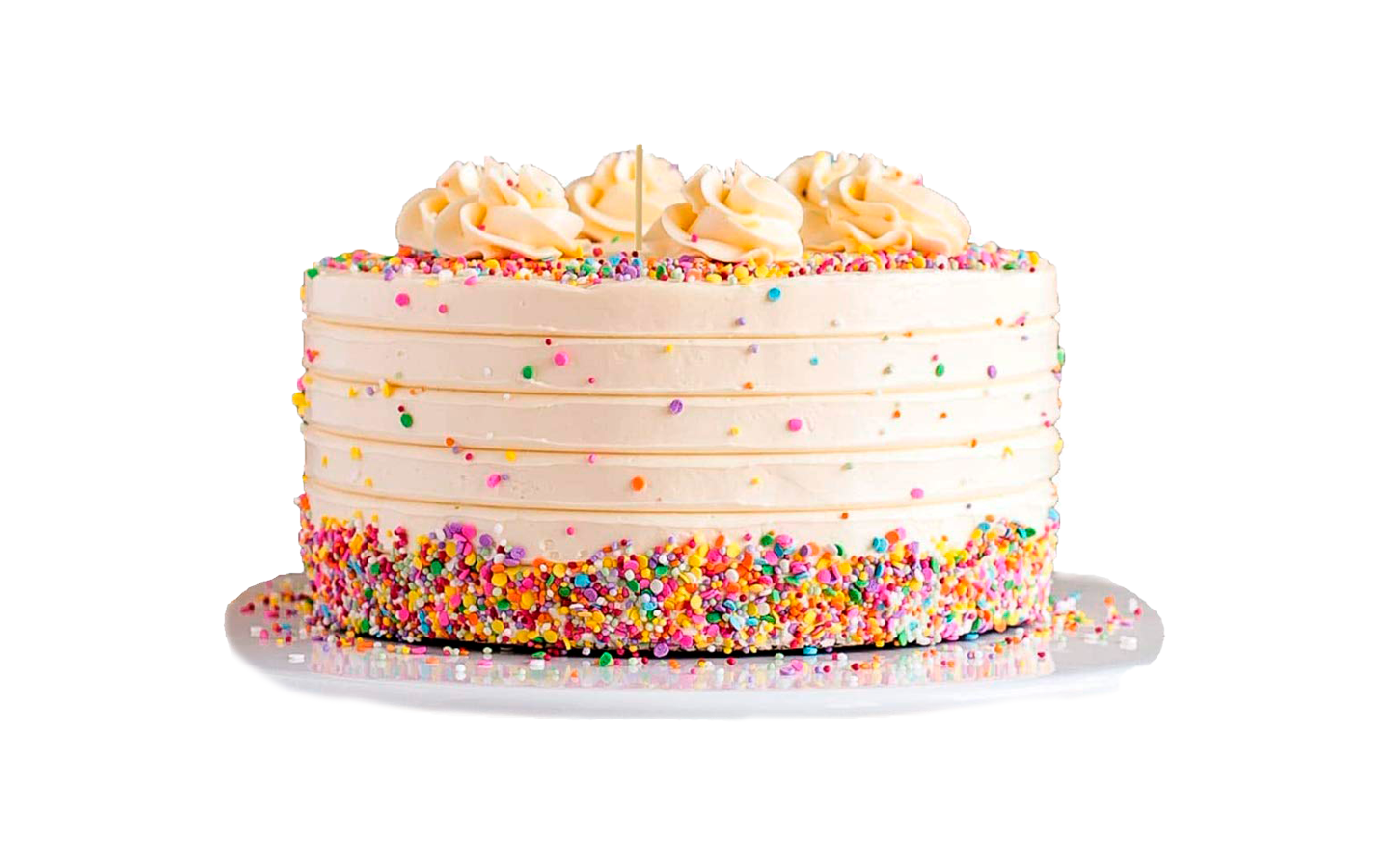 PASTEL PERSONALIZADO - DECORACIÓN CREMA