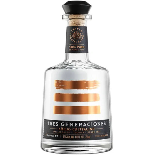 TEQUILA TRES GENERACIONES AÑEJO CRISTALINO 750 ML