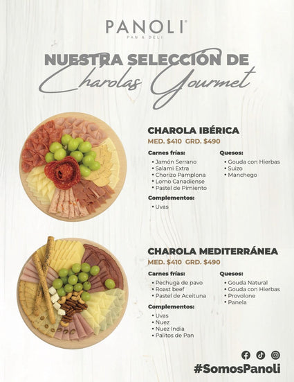 CARNES FRÍAS Y CHAROLAS