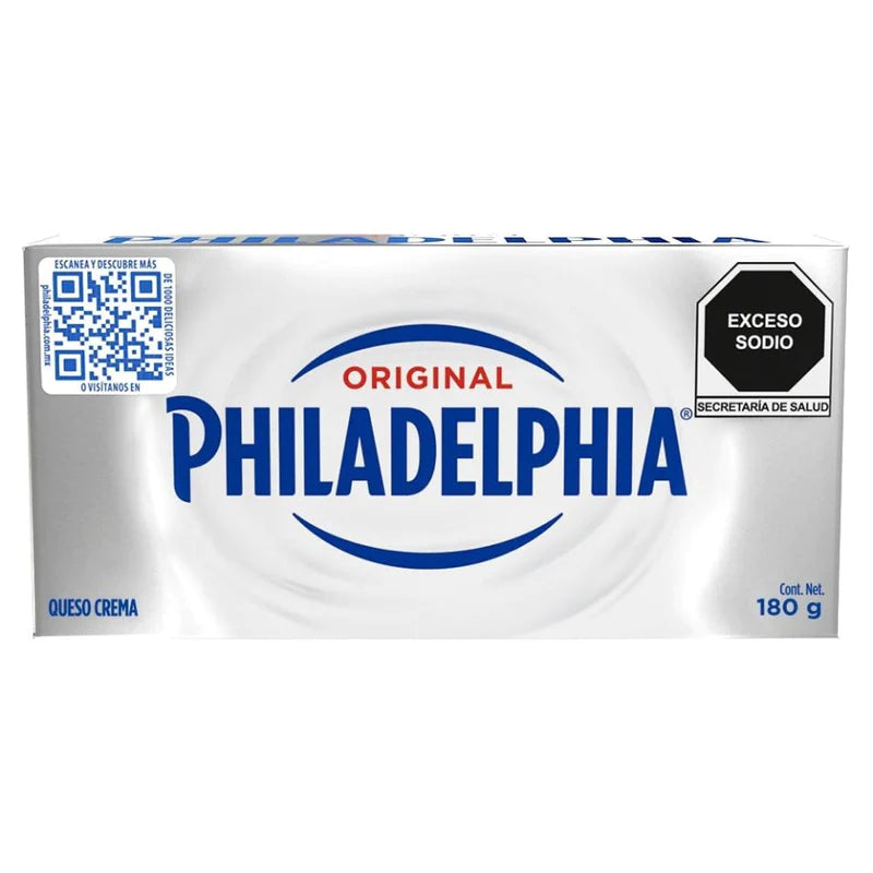 QUESO KRAFT PHILADELPHIA CREMA BARRA 180 GR