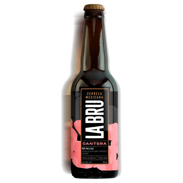 CERVEZA LA BRU RED PALE ALE CANTERA 355 ML