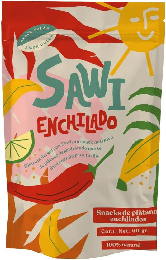 PLATANO SAWI DESHIDRATADO ENCHILADO 60 GR