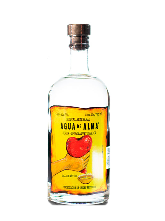 MEZCAL AGUA DEL ALMA ESPADÍN 750 ML