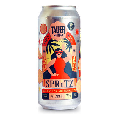 CERVEZA MINERVA SPRITZ LATA 473 ML