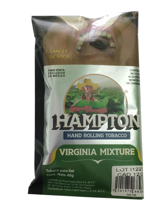 TABACO HAMPTON VIRGINIA BLEND 40 GR