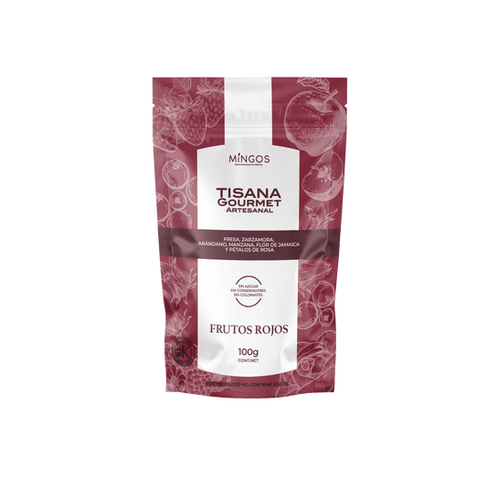TISANA MINGOS FRUTOS ROJOS 120 GR