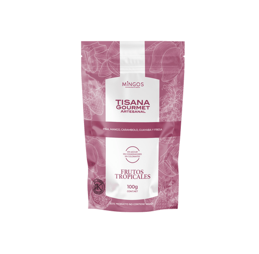 TISANA MINGOS FRUTOS TROPICALES 120 GR