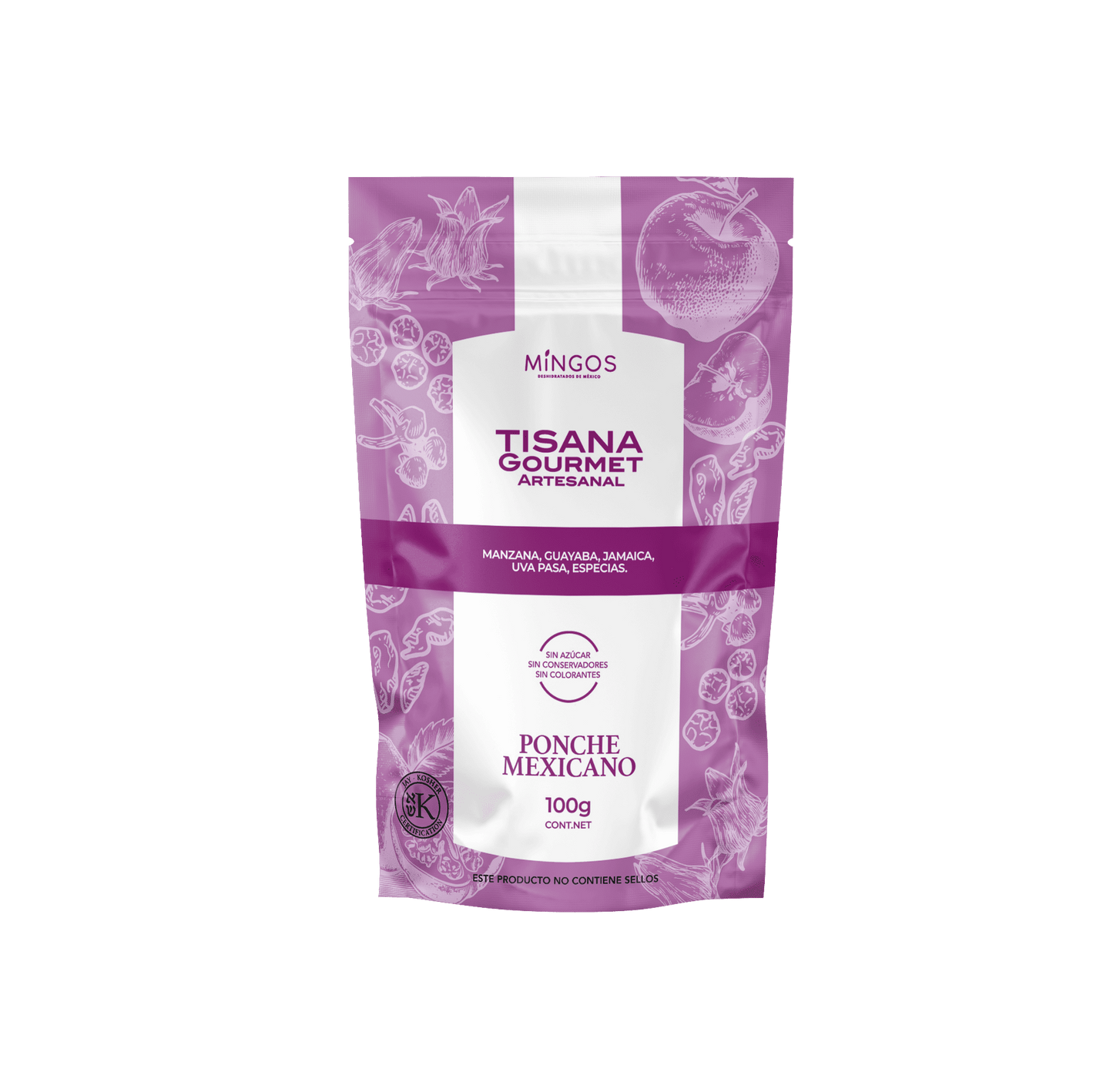 TISANA MINGOS PONCHE MEXICANO 100 GR