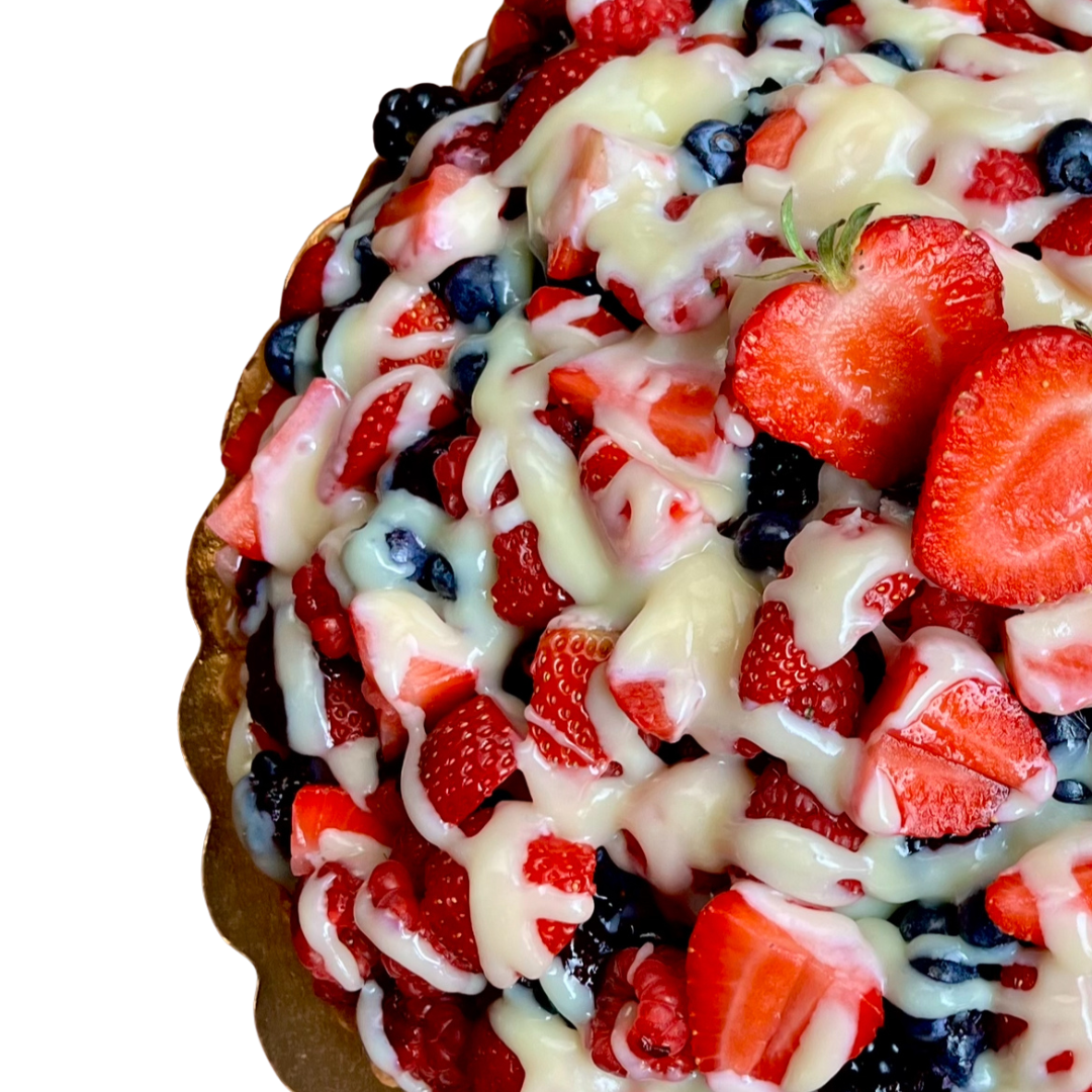 TARTA FRUTAS ROJAS FAMILIAR PZ