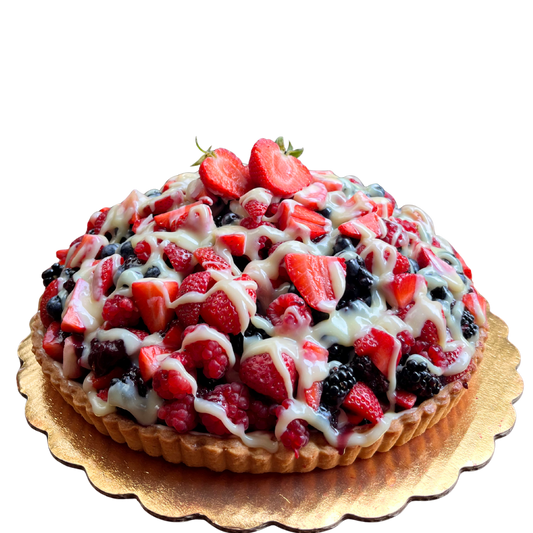 TARTA FRUTAS ROJAS FAMILIAR PZ