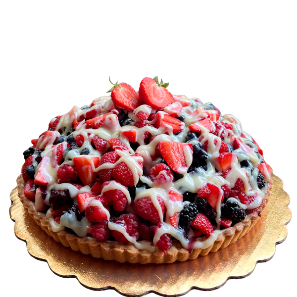 TARTA FRUTAS ROJAS FAMILIAR PZ