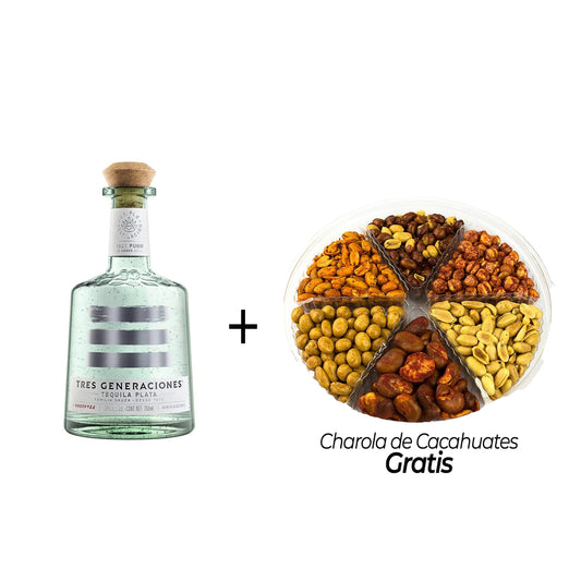 TEQUILA SAUZA TRES GENERACIONES PLATA 750 ML